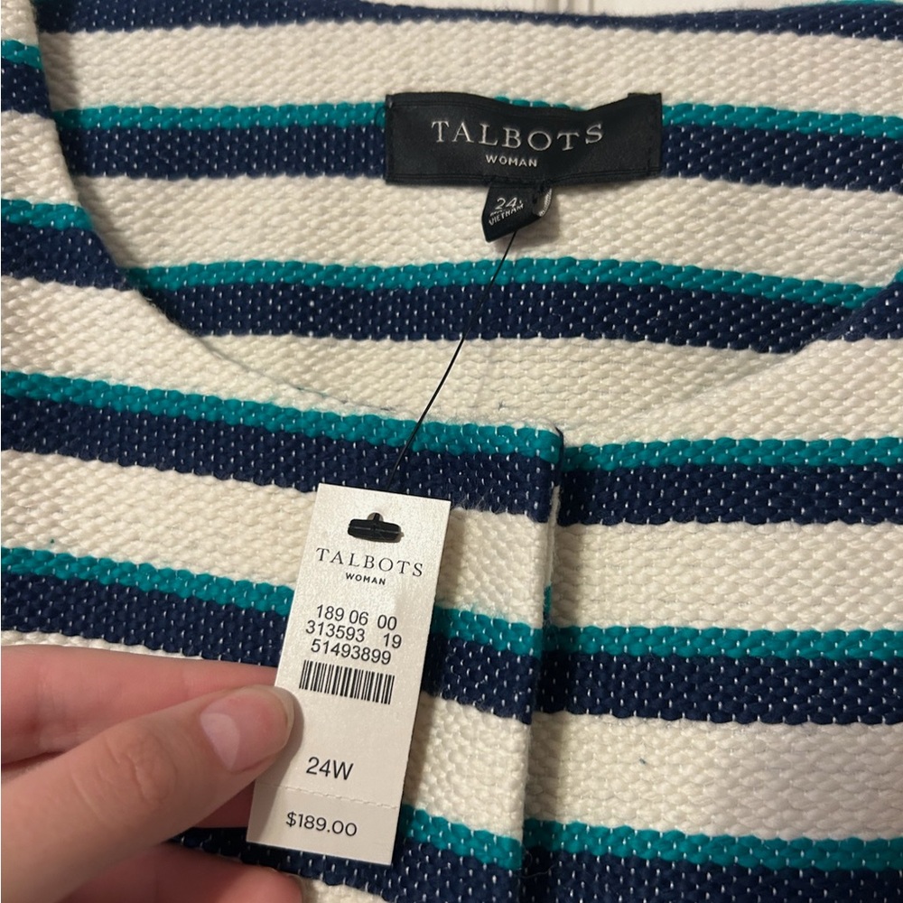 Talbots Striped Jacket - Picture 4 of 5